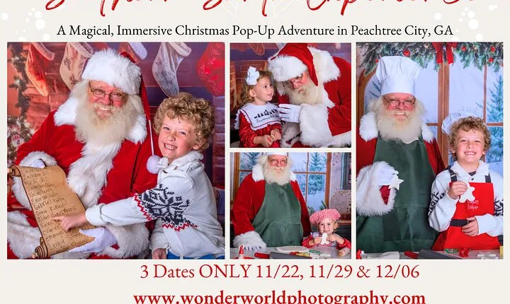 Magical Southern Santa Experience Pop Up in Peachtree City