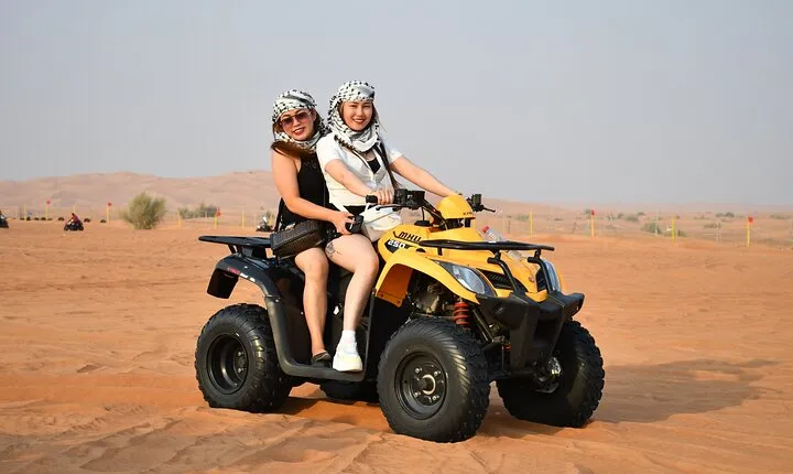 Dubai Red Dunes ATV, Camel Ride, Stargazing & Premium BBQ Dinner