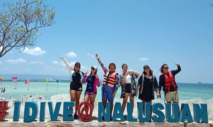 Cebu Private Tour 3 Islands Hopping Gilutungan Caohagan Nalusuan