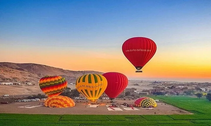 Hot air Balloon in Luxor 