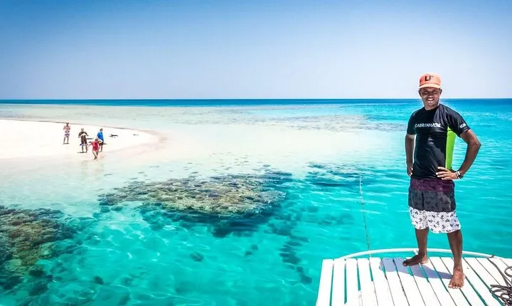 Tiran Island Full Day Boat Trip With Lunch from Sharm El Sheikh