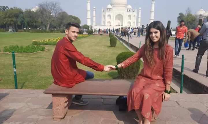 Same-Day Wonders: Goa to Agra for the Taj Mahal & Red Fort