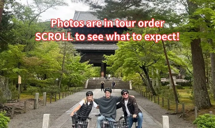 4 hours of E-Bike tour With a Local Japanese in Kyoto city