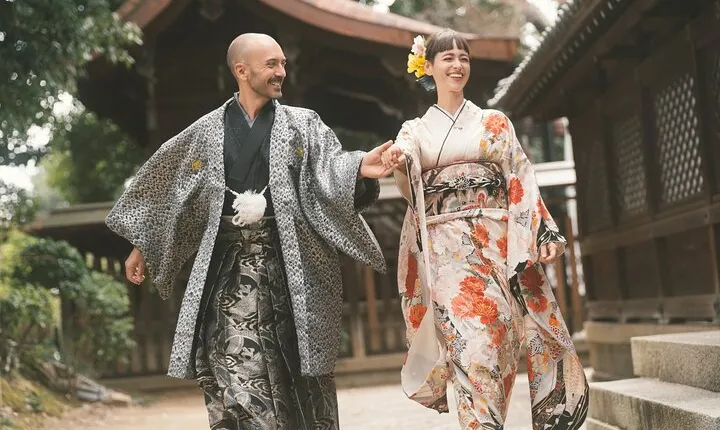 OKIMONO Kimono Rental in Gion with Hairstyle and Photoshoot
