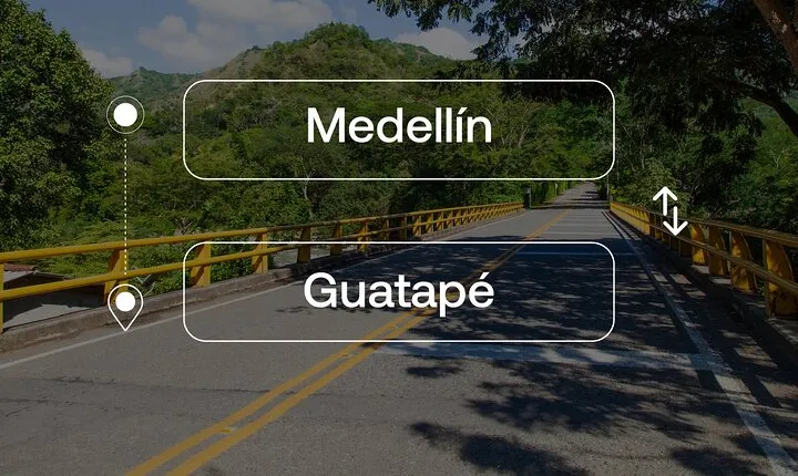 Medellín to or from Guatapé Private Transfer