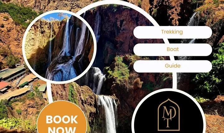 Ouzoud Waterfalls Guided Daytrip Tour with Boat Ride in Marrakech