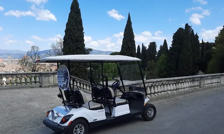 1-Hour Golf Cart Private Tour through the Center of Florence