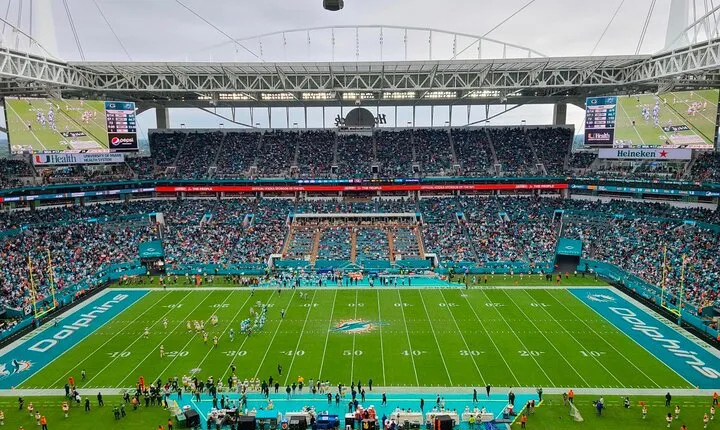 Miami Dolphins Football Game Ticket at Hard Rock Stadium