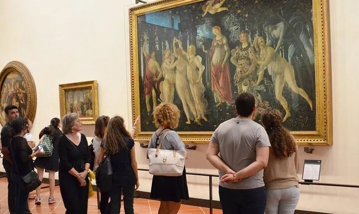 Florence: Uffizi Gallery Art Guided Tour with Local