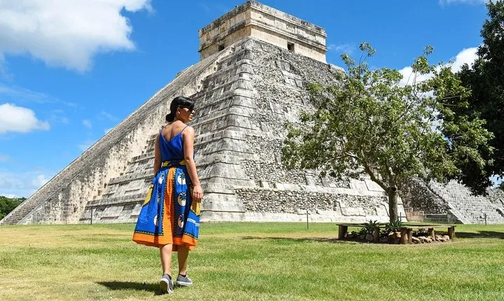 Chichen Itza, Cenote Ik Kil, and Coba Ruins Small Group