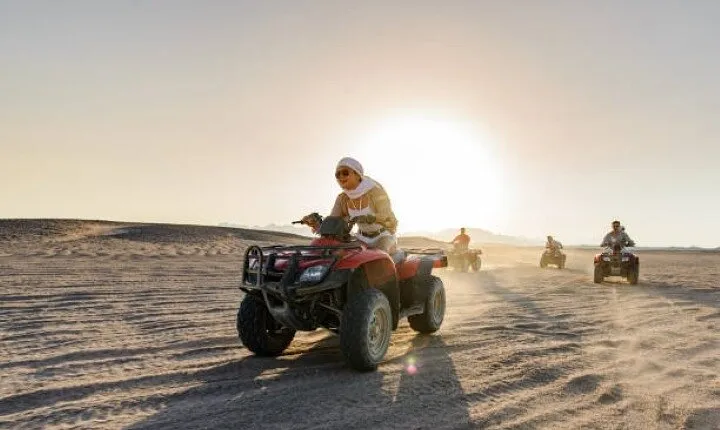 ATV Quad Bike Safari Adventure Tour And Camel Ride From Hurghada