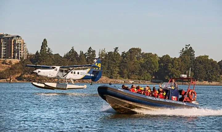 Vancouver to Victoria Seaplane Day Trip and Whale Watching Tour