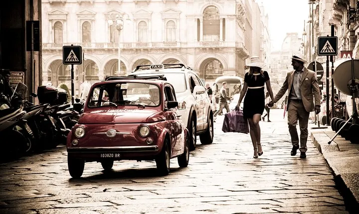 4 hour Vintage Fiat 500 Grand Tour in Milan