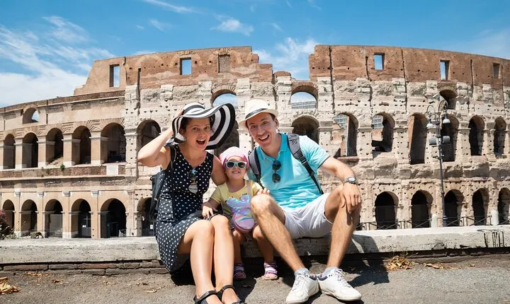 Private Family Tour of Old Rome with Attractions for Kids