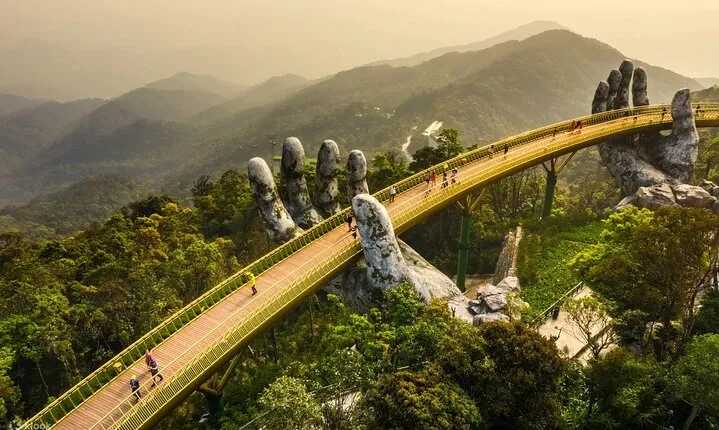 Golden Bridge From Hoi An/Da Nang Include Cable car & Buffet Luch