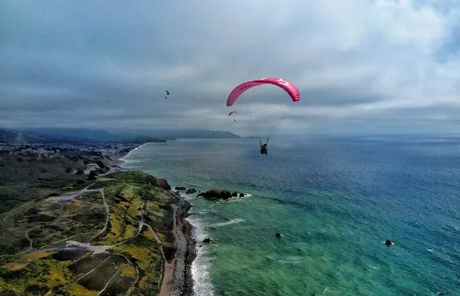Paragliding Flight in the Bay - Meditative Flight or Adrenaline Rush
