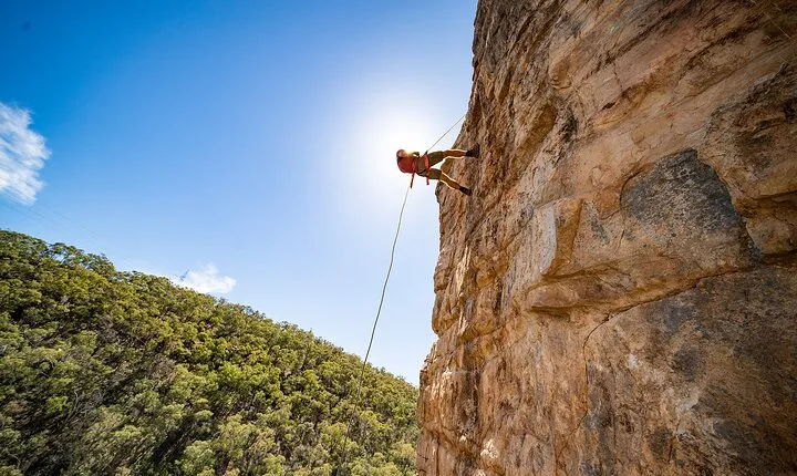 Rock Climb and Abseil - Morialta National Park