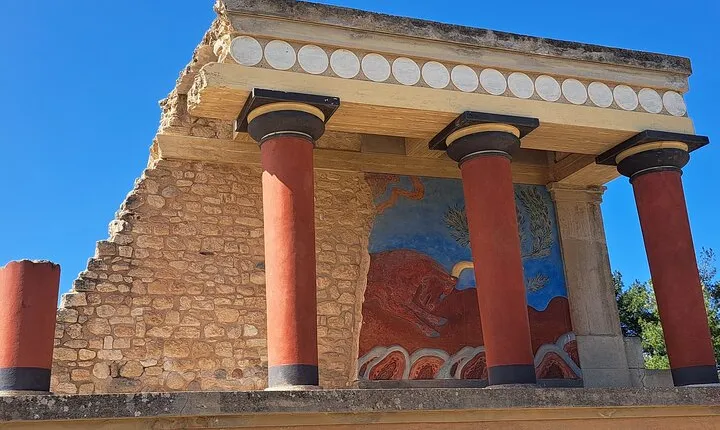 Private Tour-Knossos Palace Zeus Cave&Olive Oil Mill from Elounda