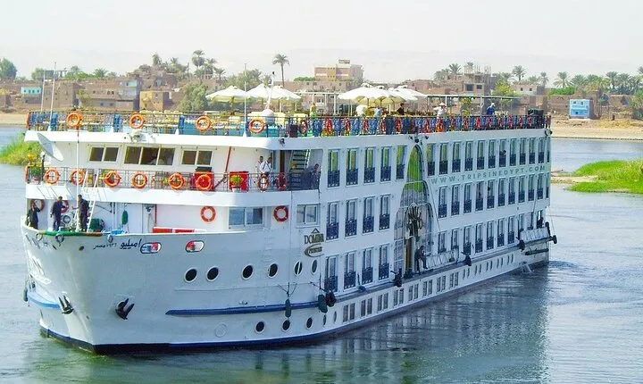 Marvel 4 Day Nile Cruise Aswan to Luxor & Abu Simbel. Air Balloon