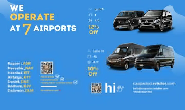 Cappadocia Airport Transfer | Nevsehir or Kayseri Airport
