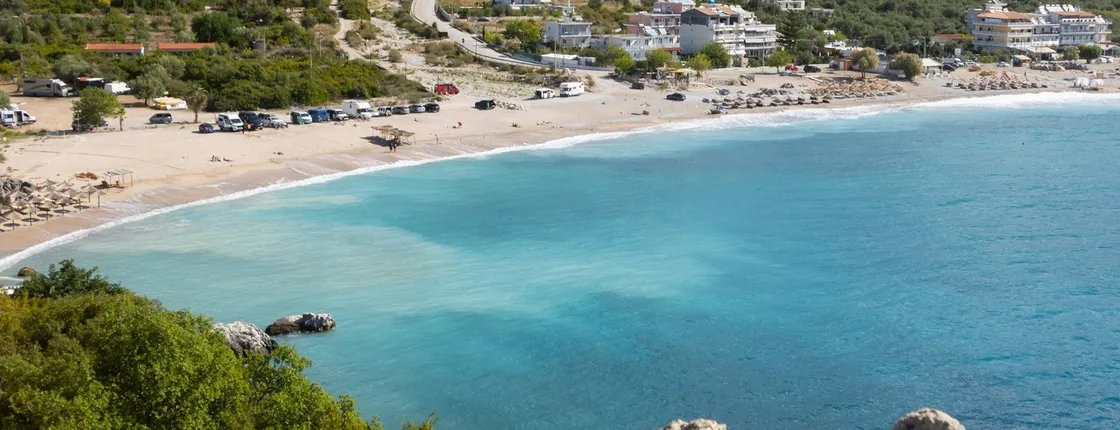 From Himare to the hidden wonders of Gramma Bay private boat tour