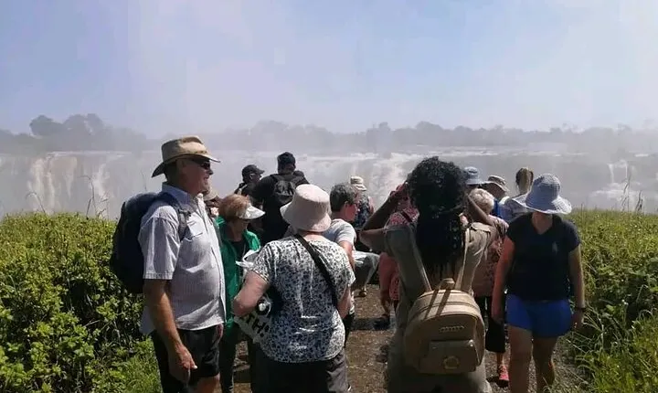 Guided tour of the Victoria falls