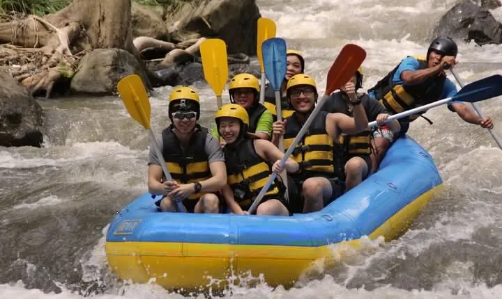 Bali White Water Rafting Including Lunch and Transport