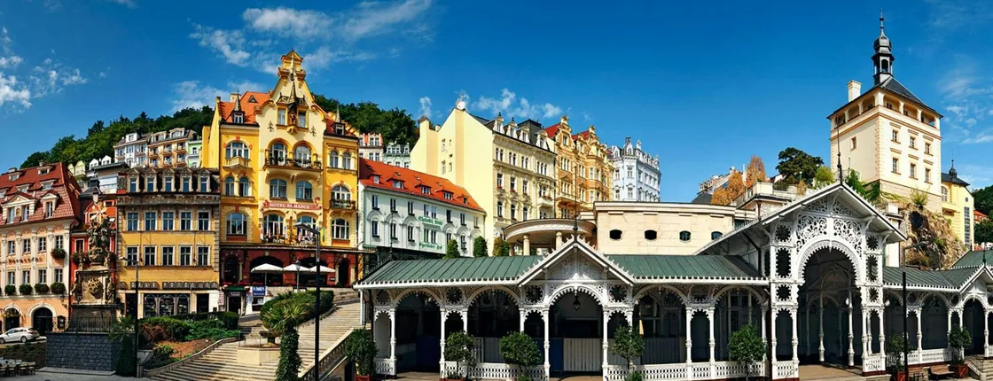 Guided day trip to Karlovy Vary spa town from Prague