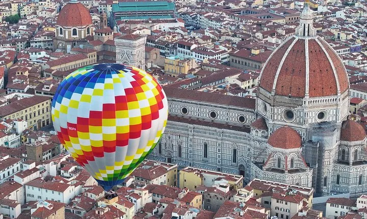 Hot-Air balloon Ride above Florence