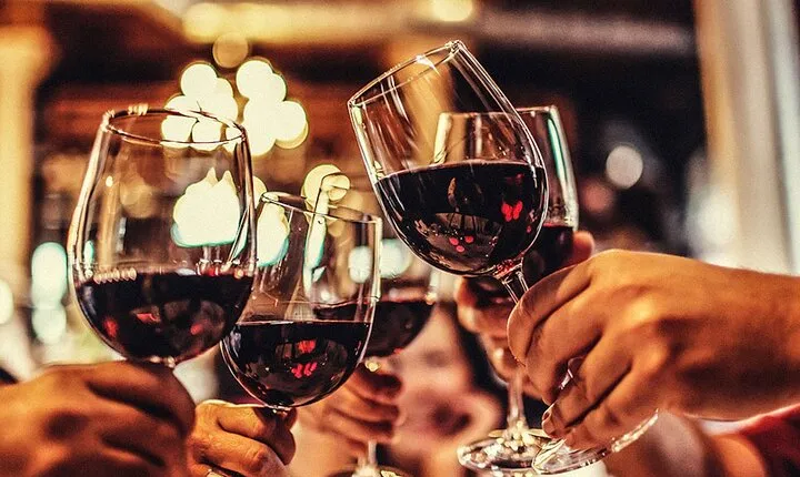 Wine, Bread, Cheese and Chocolate