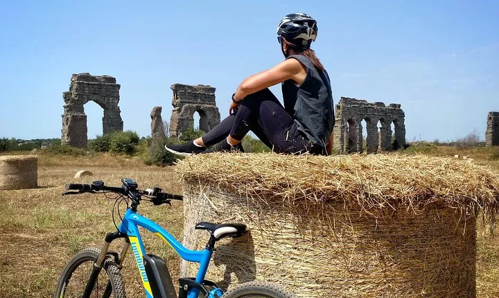 Appian Way & Aqueducts small group e-bike tour(catacombs & food)
