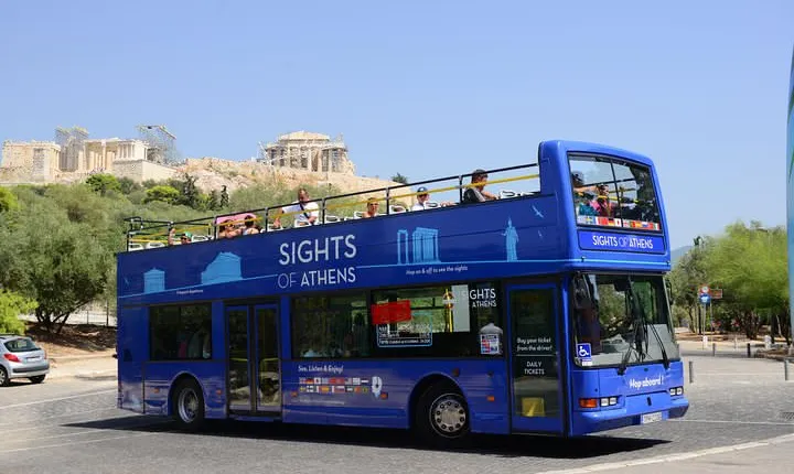 Hop on Hop Off Classic tour of Athens, Piraeus & Beaches