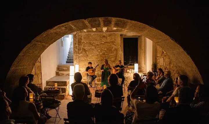 Entrance to The Fado House in São João Novo