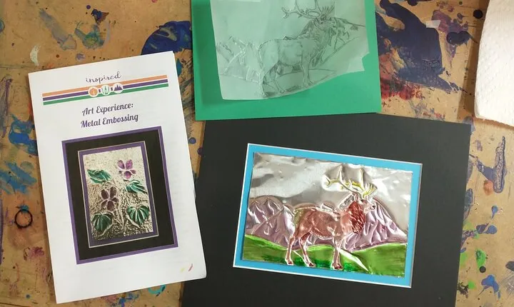 Metal Embossing Class in Estes Park