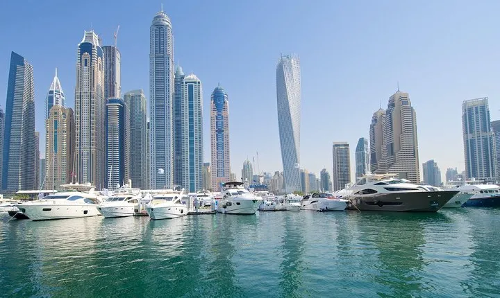 Dubai Marina Yacht Rental Private BASIS For 1 to 9 people