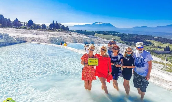 Pamukkale Hot Springs and Hierapolis Excursion from Bodrum