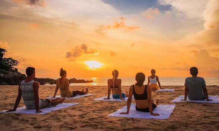 Beach Yoga Class in Phuket