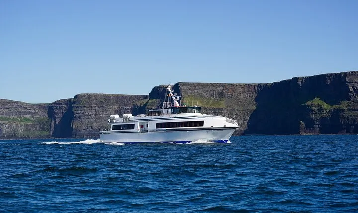 Aran Islands and Cliffs of Moher Day Cruise sailing from Galway City Docks