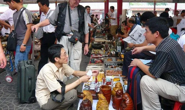Panjiayuan Antique Market - Hongqiao Market-Maliandao Tea Street Shopping Tour