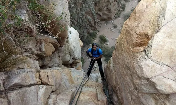 Trekking + Rapeles + Terma de Cacheuta ("Thermal Water Park")