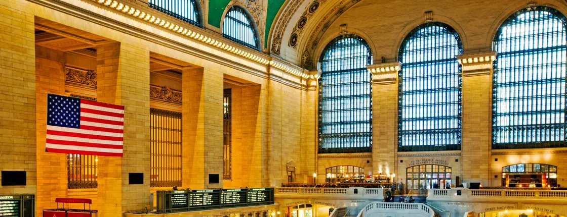 Big Apple in lights NYC glass-top bus night tour