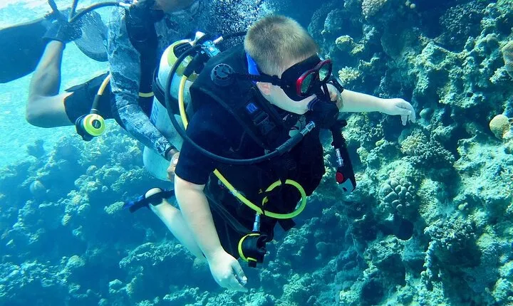 Intro Scuba Diving for Beginners and Snorkeling in Hurghada