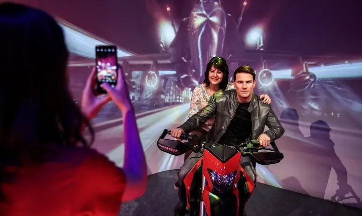 Madame Tussauds with lunch, Die Hard, Spy, Red Sparrow Film Tour