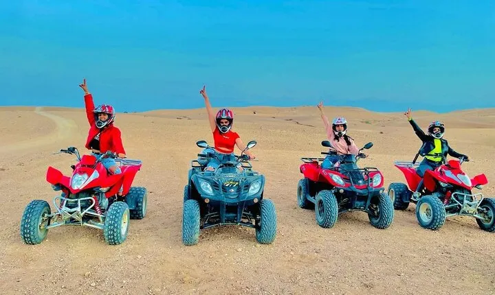 Quad Biking Agafay desert