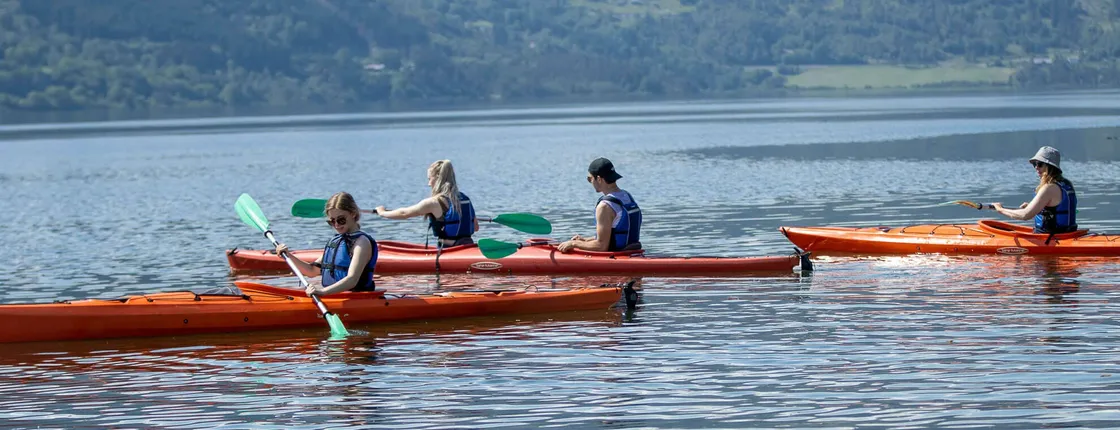 Kayak rental in Voss