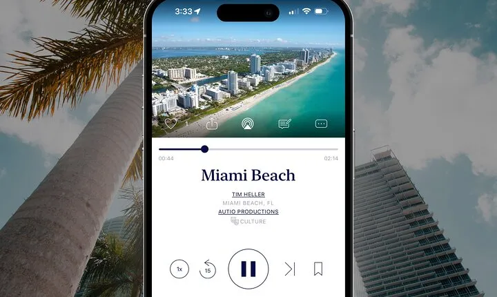 30-Day Audio Pass Self Guided Miami Local Stories