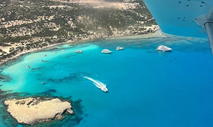 Blue Lagoon Latchi Pafos, boat trip with water slide F/D