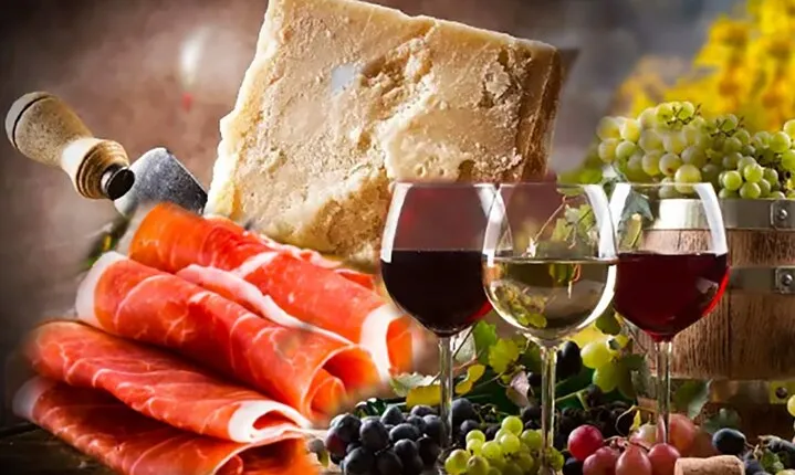 Parma: Parmigiano dairy, Parma Ham, & Wineyard Tour with Tastings