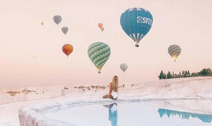 Hot Air Balloon Tour in Pamukkale (Transfer Include in Pamukkale)
