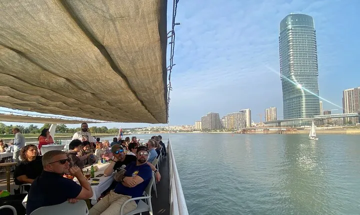 Belgrade Sunset Cruise w/ Live Tour Guide
